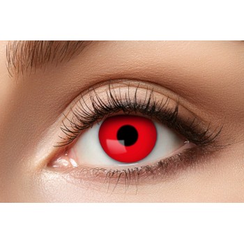 Lentilles démon rouge
