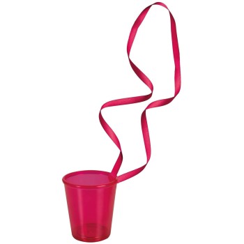 6 verres shooter EVJF rose