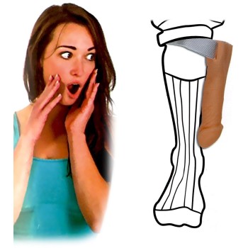 Zizi avec élastique pour jambe
