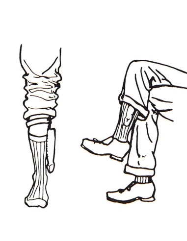 Zizi avec élastique pour jambe