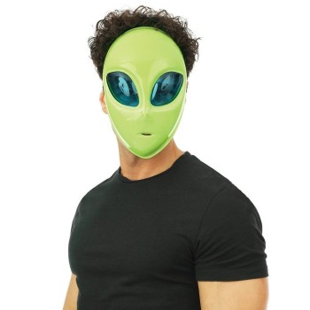 Masque alien vert