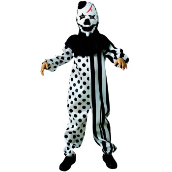 Déguisement clown arlequin horreur