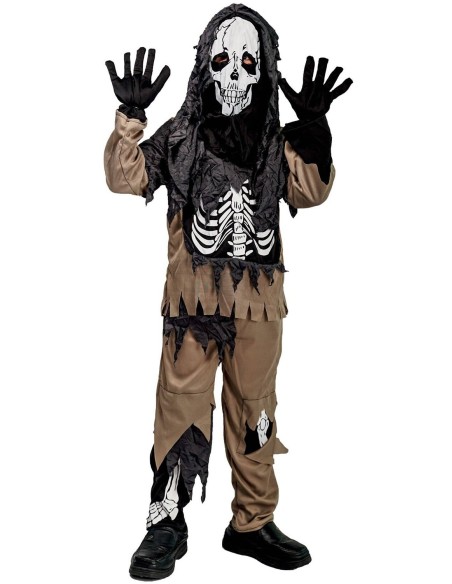 Déguisement squelette zombie