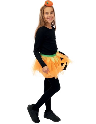 Set accessoires citrouille enfant