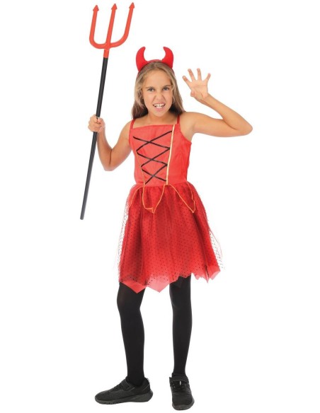 Déguisement diablesse rouge fille