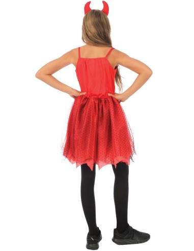 Déguisement diablesse rouge fille