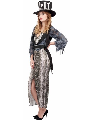 Déguisement de squelette vaudou femme Lambersart