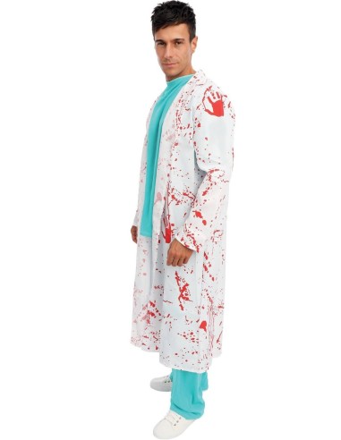 Déguisement de chirurgien en sang