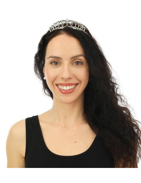 Diadème princesse métal argent