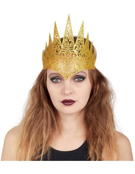 Couronne dorée reine maléfique