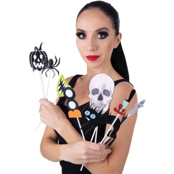 Set accessoires photobooth Halloween