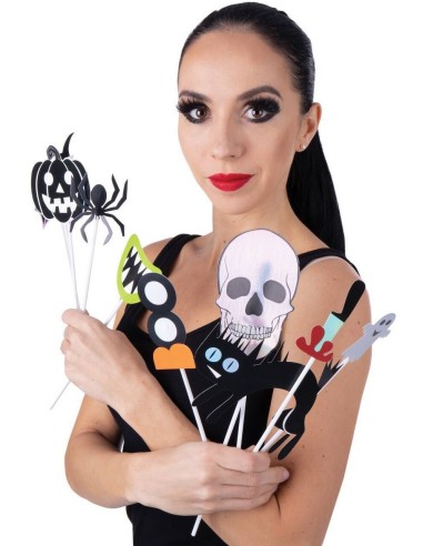 Set accessoires photobooth Halloween
