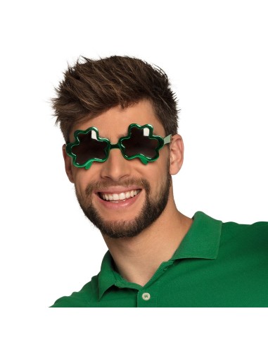 Lunettes trèfles verts