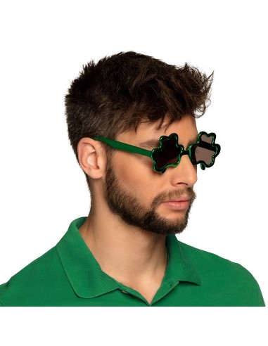Lunettes trèfles verts