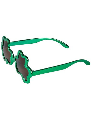 Lunettes trèfles verts