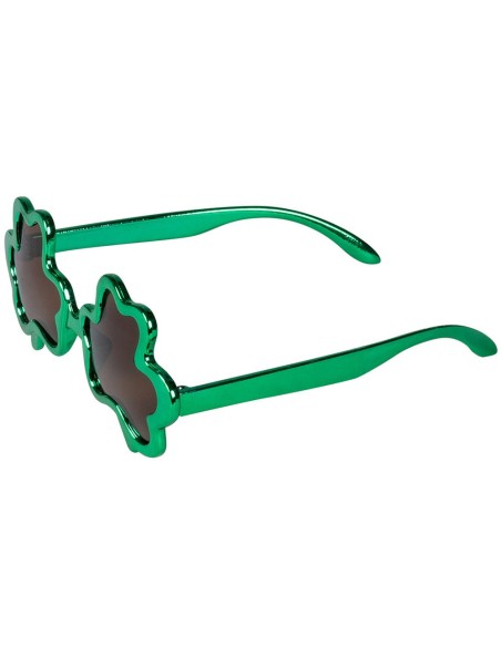 Lunettes trèfles verts