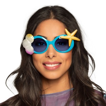 Lunettes coquillages et étoile de mer