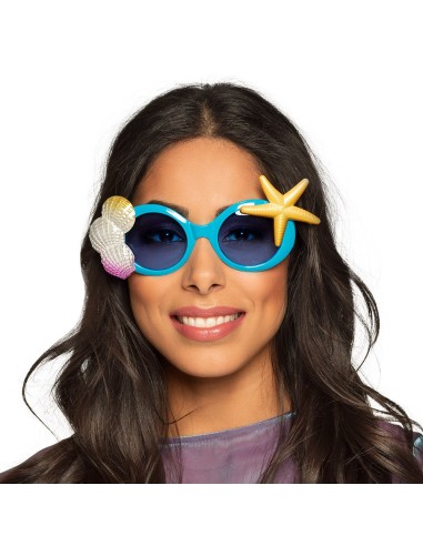 Lunettes coquillages et étoile de mer