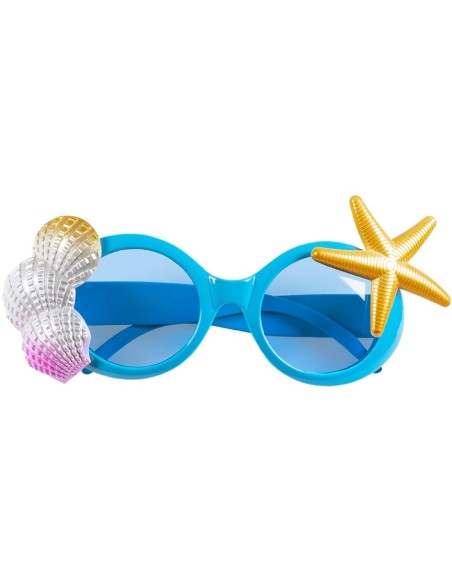 Lunettes coquillages et étoile de mer