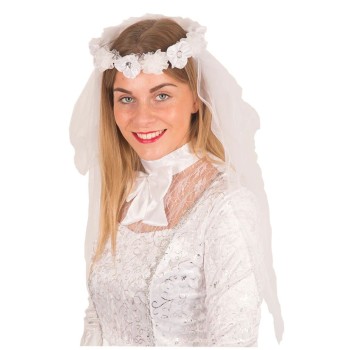 Voile de mariée blanc