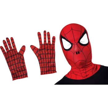 Gants et cagoule Spiderman enfant