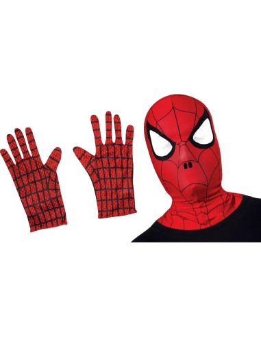 Gants et cagoule Spiderman enfant