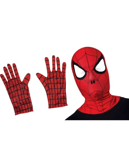 Gants et cagoule Spiderman enfant