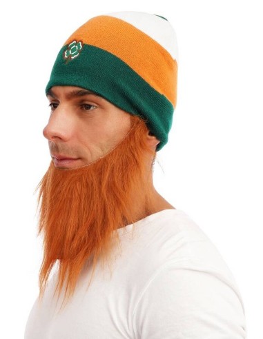 Bonnet avec barbe Saint Patrick