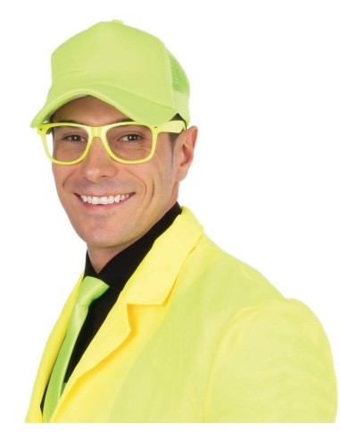Casquette couleur fluorescente