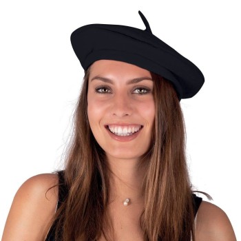 Béret basque noir