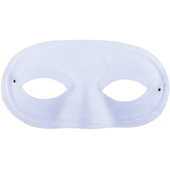 Loup domino blanc