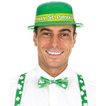 Chapeau melon vert Saint Patrick