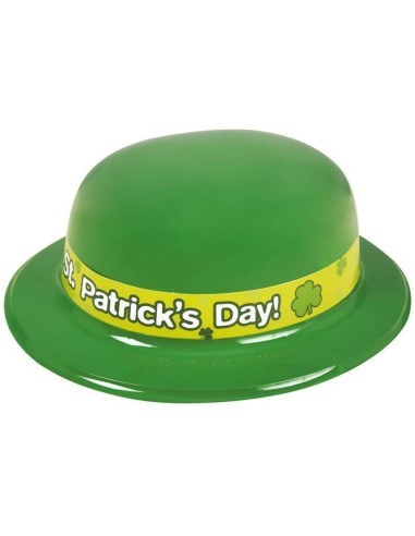 Chapeau melon vert Saint Patrick