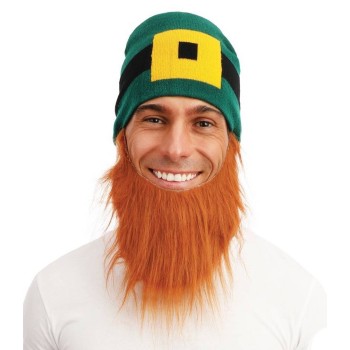 Bonnet Saint Patrick avec barbe