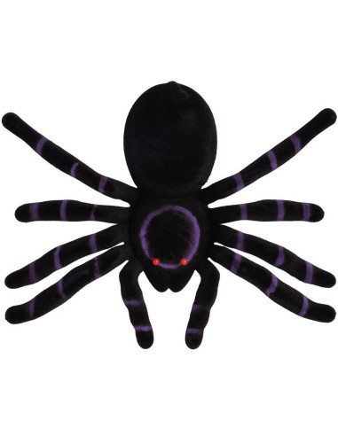 Grosse araignée mygale violet décoration Halloween