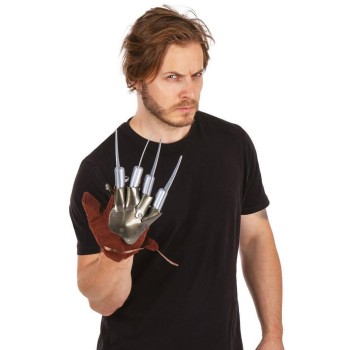 Gant main de Freddy avec griffes
