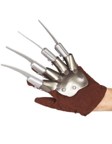 Gant main de Freddy avec griffes