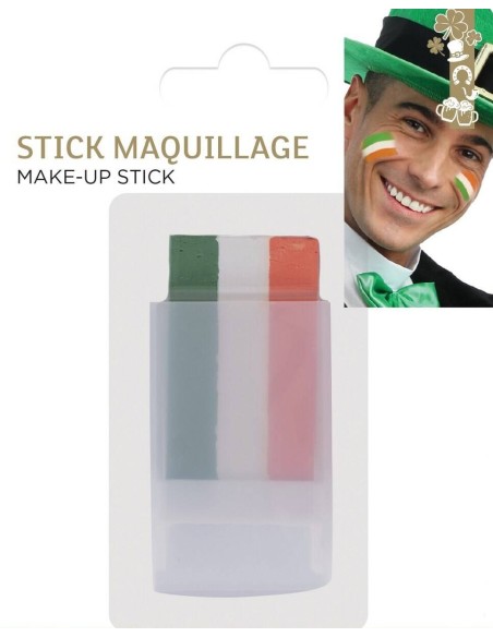 Stick maquillage irlandais tricolore