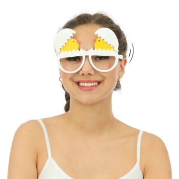 Lunettes poussins avec coquilles