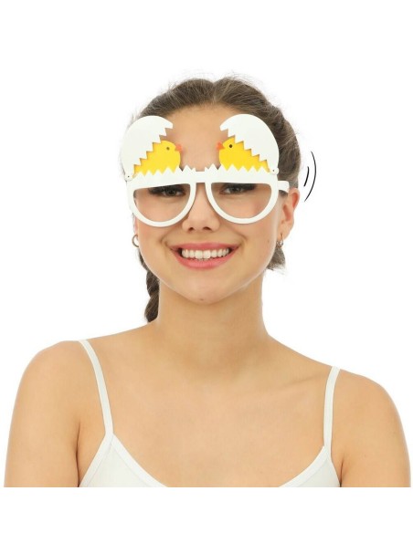 Lunettes poussins avec coquilles