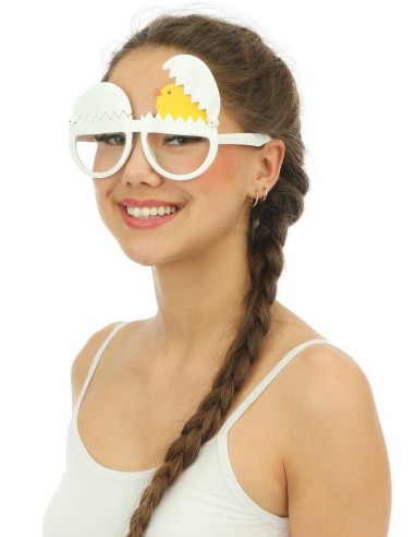 Lunettes poussins avec coquilles