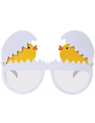 Lunettes poussins avec coquilles