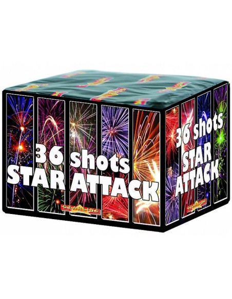 Artifice Star Attack 36 shots