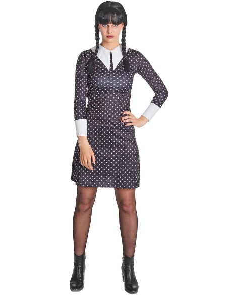 Robe Mercredi avec col blanc