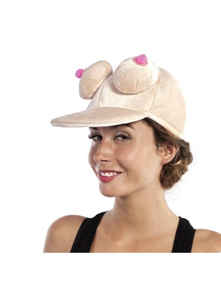 Casquette paire de seins