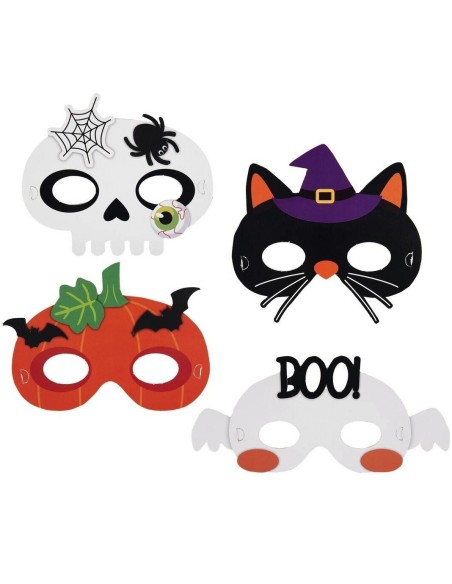 4 loups Halloween enfant