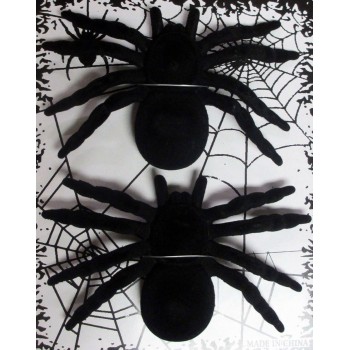 2 araignées déco Halloween