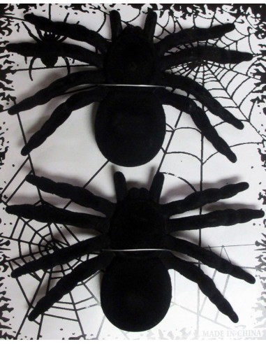 2 araignées déco Halloween
