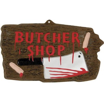 Panneau Butcher Shop