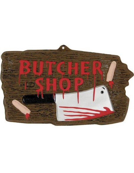 Panneau Butcher Shop